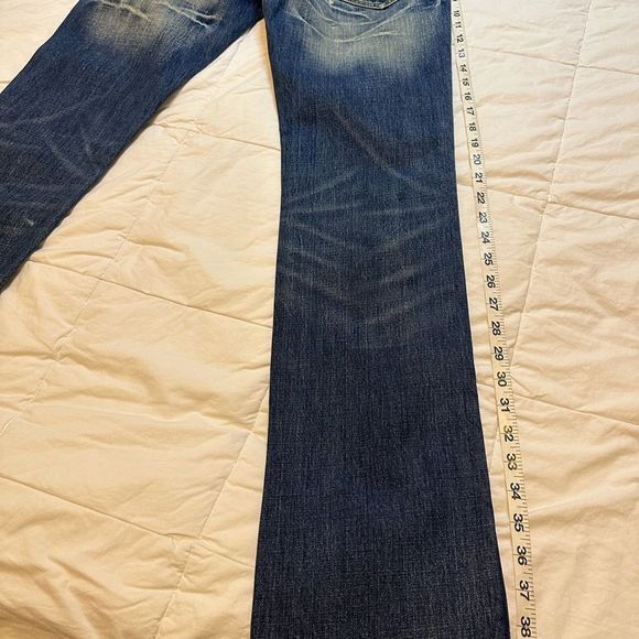 Wranglers women’s jeans size 10 boot cut medium wash distressing button fly Y2K - Picture 4 of 14